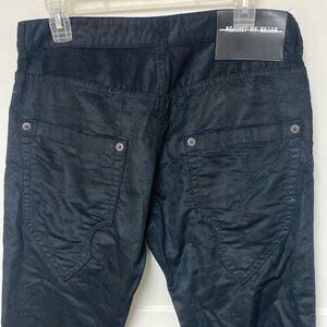 Against My Killer VintageBlack CorduroyUnisexJeans Made In Italy 🇮🇹